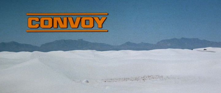 Title screen of Convoy