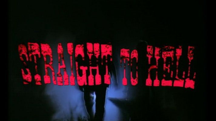 Title screen of Straight to Hell