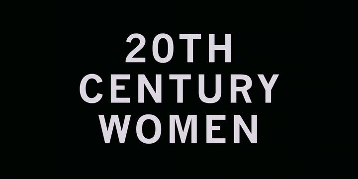 Title screen of 20th Century Women
