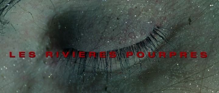 Title screen of Les rivières pourpres