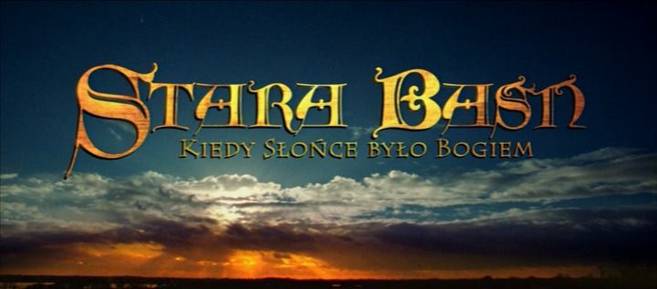 Title screen of Stara basn. Kiedy slonce bylo bogiem