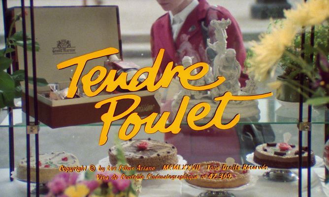 Title screen of Tendre poulet