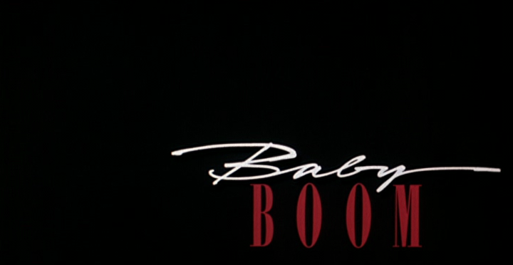 Title screen of Baby Boom