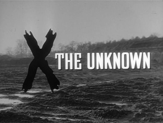 Title screen of X the Unknown