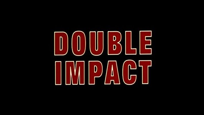 Title screen of Double Impact