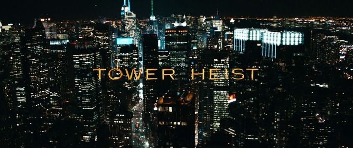 Title screen of Tower Heist