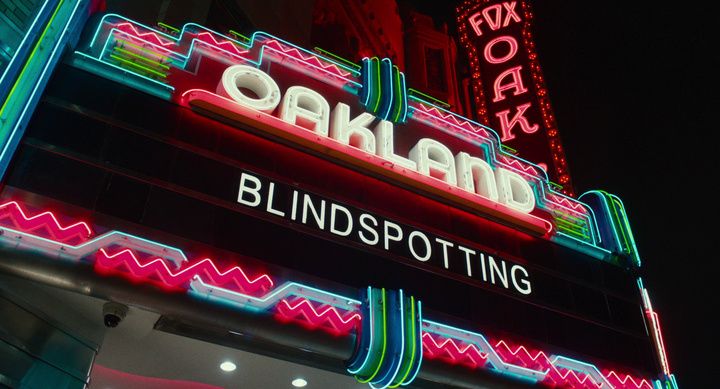 Title screen of Blindspotting