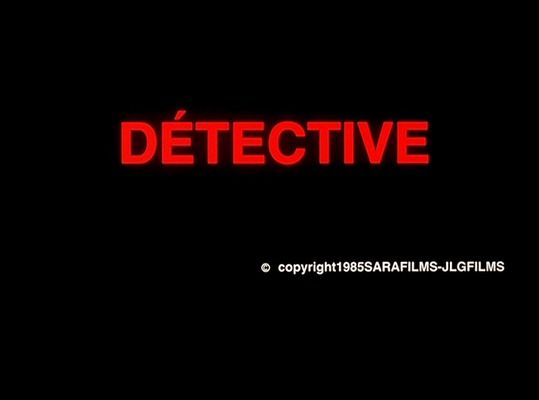 Title screen of Détective