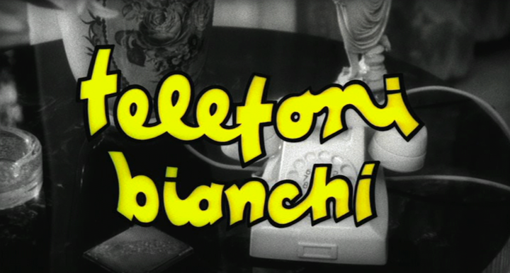 Title screen of Telefoni bianchi