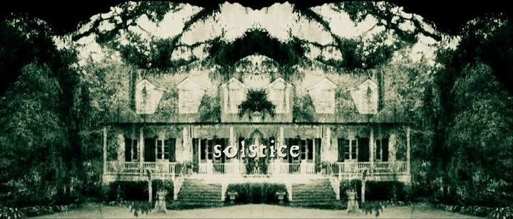 Title screen of Solstice