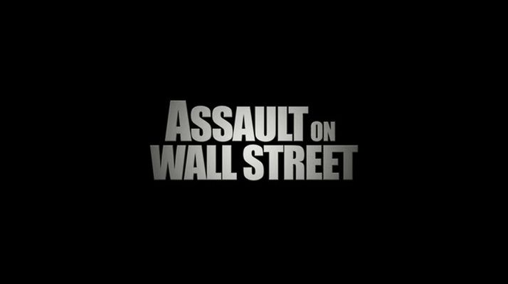Title screen of Bailout: The Age of Greed