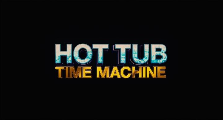 Title screen of Hot Tub Time Machine