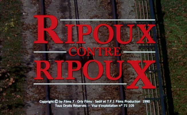 Title screen of Ripoux contre ripoux