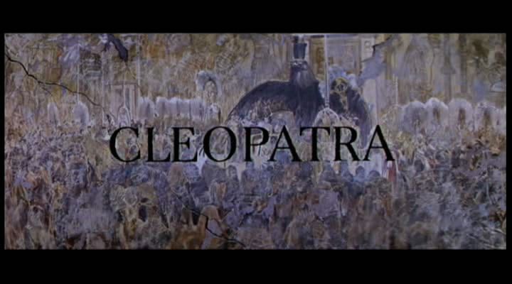 Title screen of Cleopatra