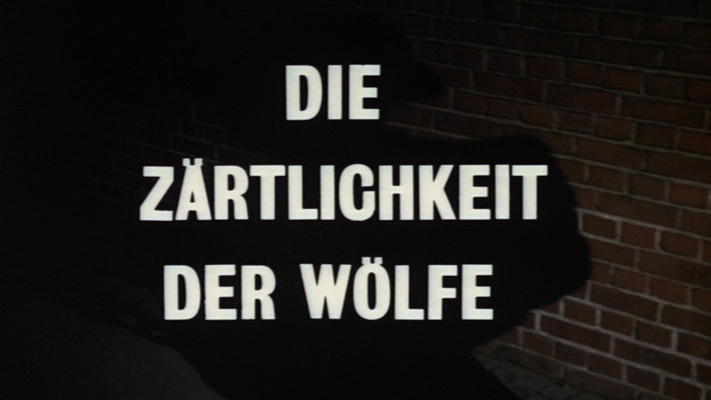 Title screen of Die Zärtlichkeit der Wölfe