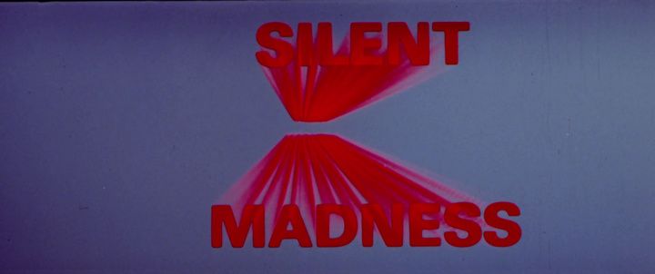 Title screen of Silent Madness