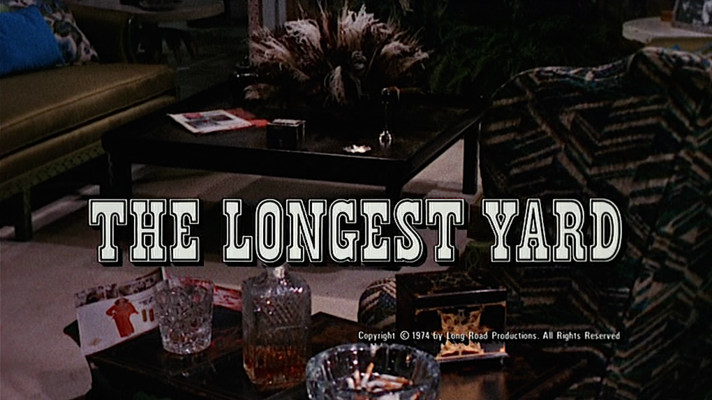 Title screen of The Longest Yard