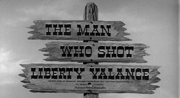 Title screen of The Man Who Shot Liberty Valance
