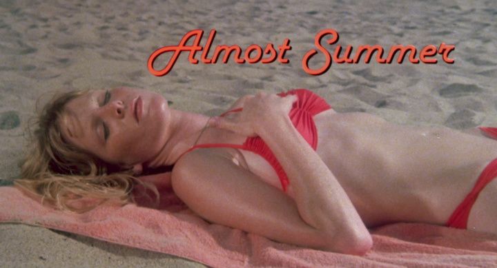 Title screen of Almost Summer