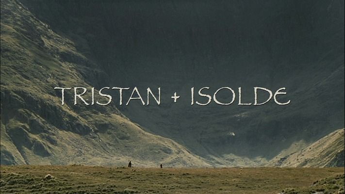 Title screen of Tristan + Isolde