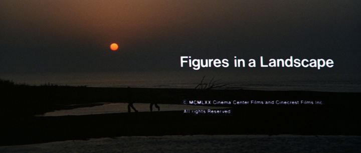 Title screen of Figures in a Landscape