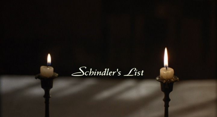 Title screen of Schindler's List