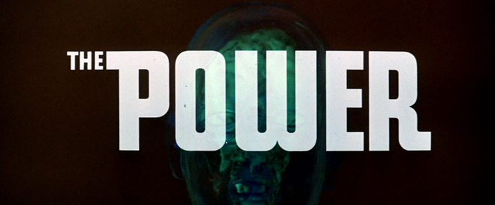 Title screen of The Power