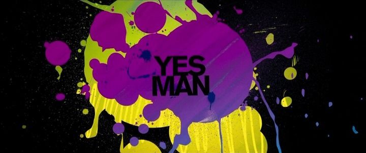 Title screen of Yes Man