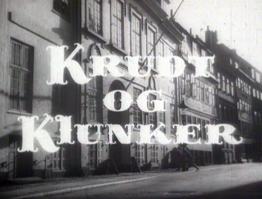 Title screen of Krudt og klunker