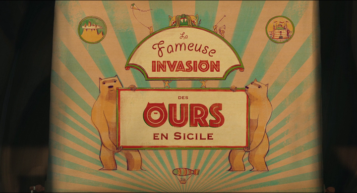 Title screen of La fameuse invasion des ours en Sicile