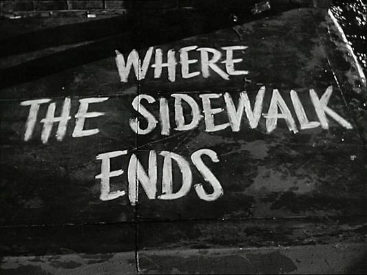 Title screen of Where the Sidewalk Ends