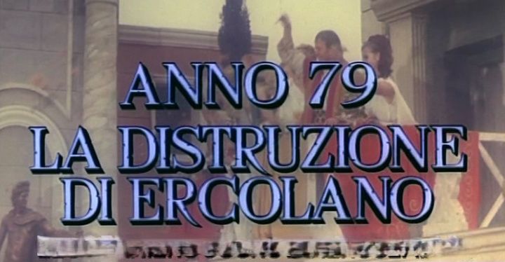 Title screen of Anno 79: La distruzione di Ercolano