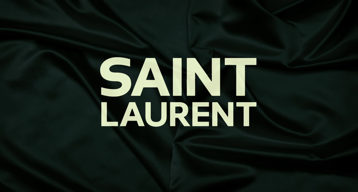 Title screen of Saint Laurent