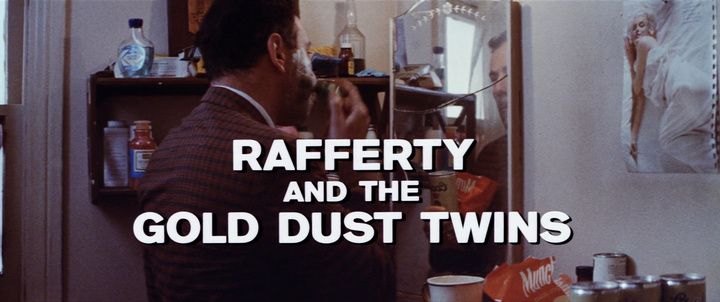 Title screen of Rafferty and the Gold Dust Twins