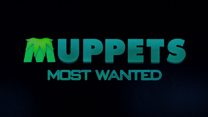 Title screen of Muppets Most Wanted