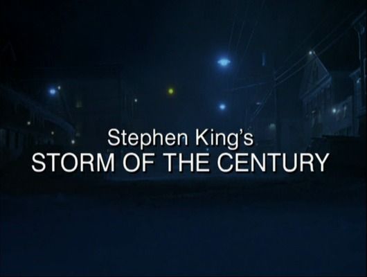Title screen of Storm of the Century