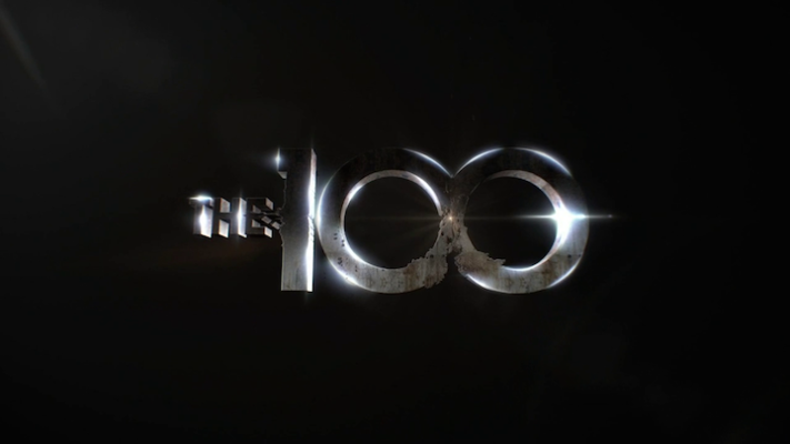 Title screen of The 100