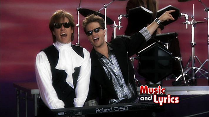 Title screen of Music and Lyrics