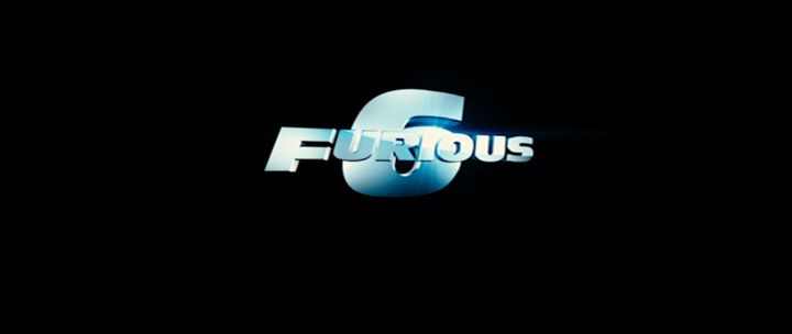 Title screen of Furious 6