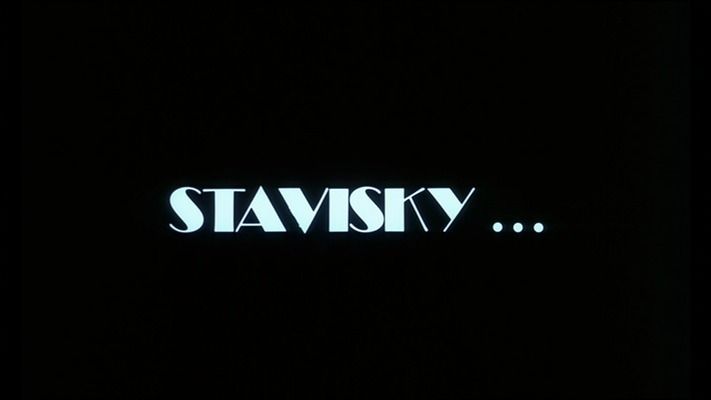 Title screen of Stavisky...