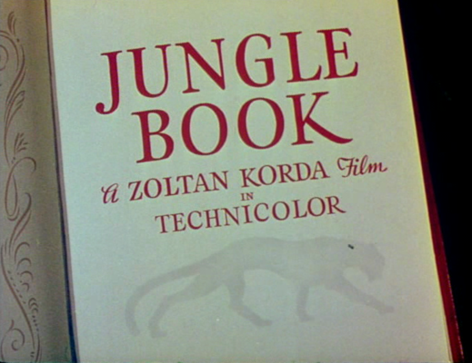 Title screen of Jungle Book