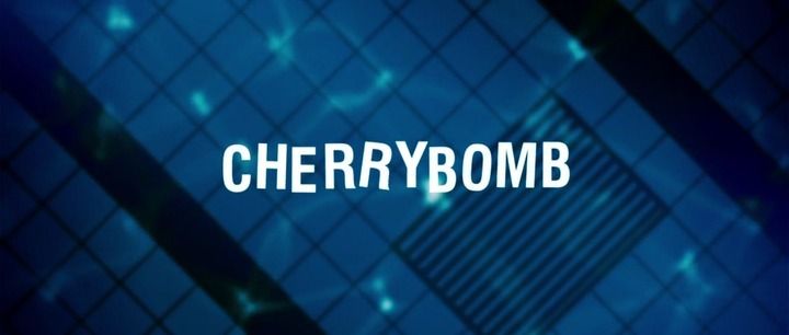 Title screen of Cherrybomb