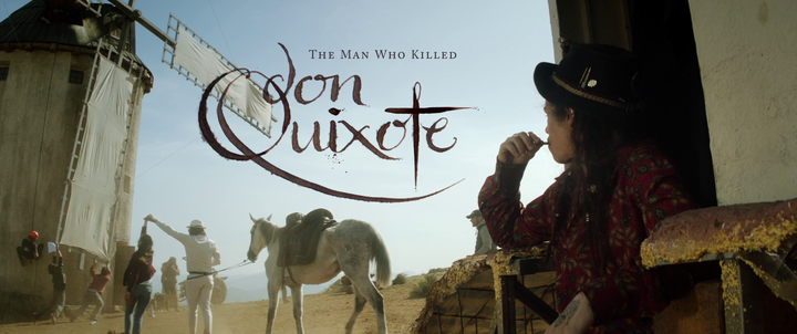 Title screen of The Man Who Killed Don Quixote