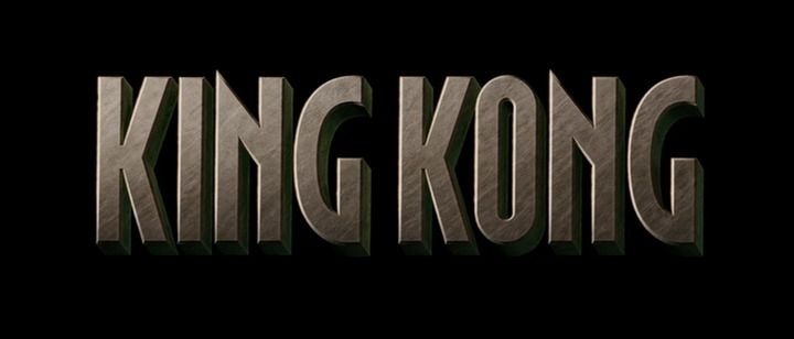 Title screen of King Kong