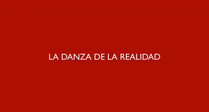Title screen of La danza de la realidad