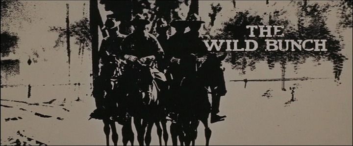 Title screen of The Wild Bunch
