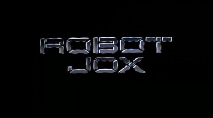 Title screen of Robot Jox