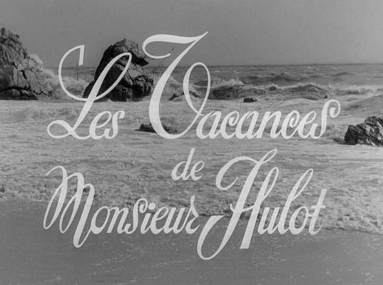 Title screen of Les vacances de Monsieur Hulot