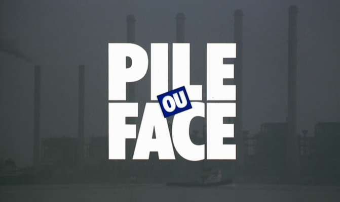 Title screen of Pile ou face