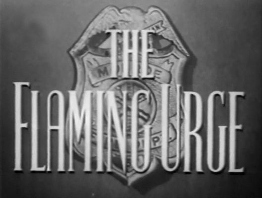 Title screen of The Flaming Urge